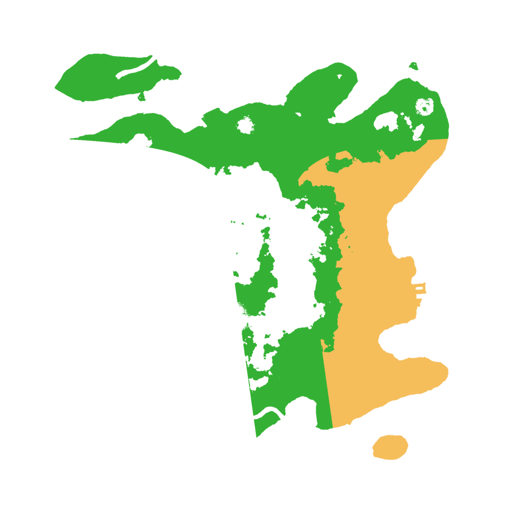 Biome Rust Map: Procedural Map, Size: 2900, Seed: 21477076