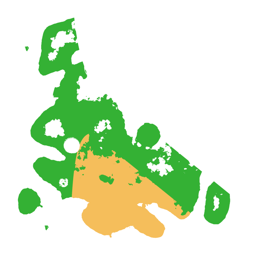 Biome Rust Map: Procedural Map, Size: 3000, Seed: 25729