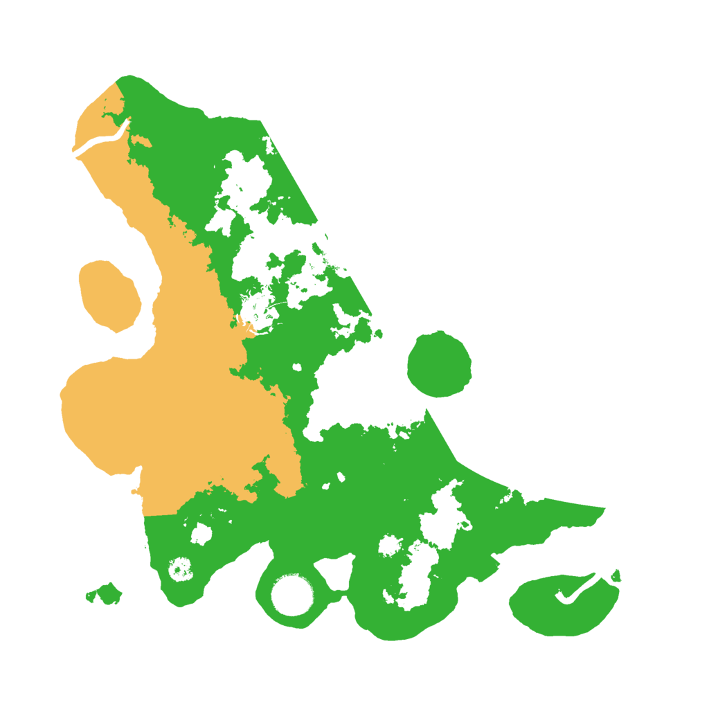 Biome Rust Map: Procedural Map, Size: 3000, Seed: 6195