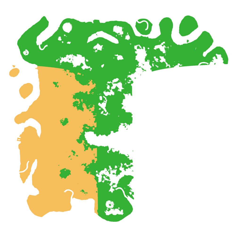 Biome Rust Map: Procedural Map, Size: 4500, Seed: 284958801