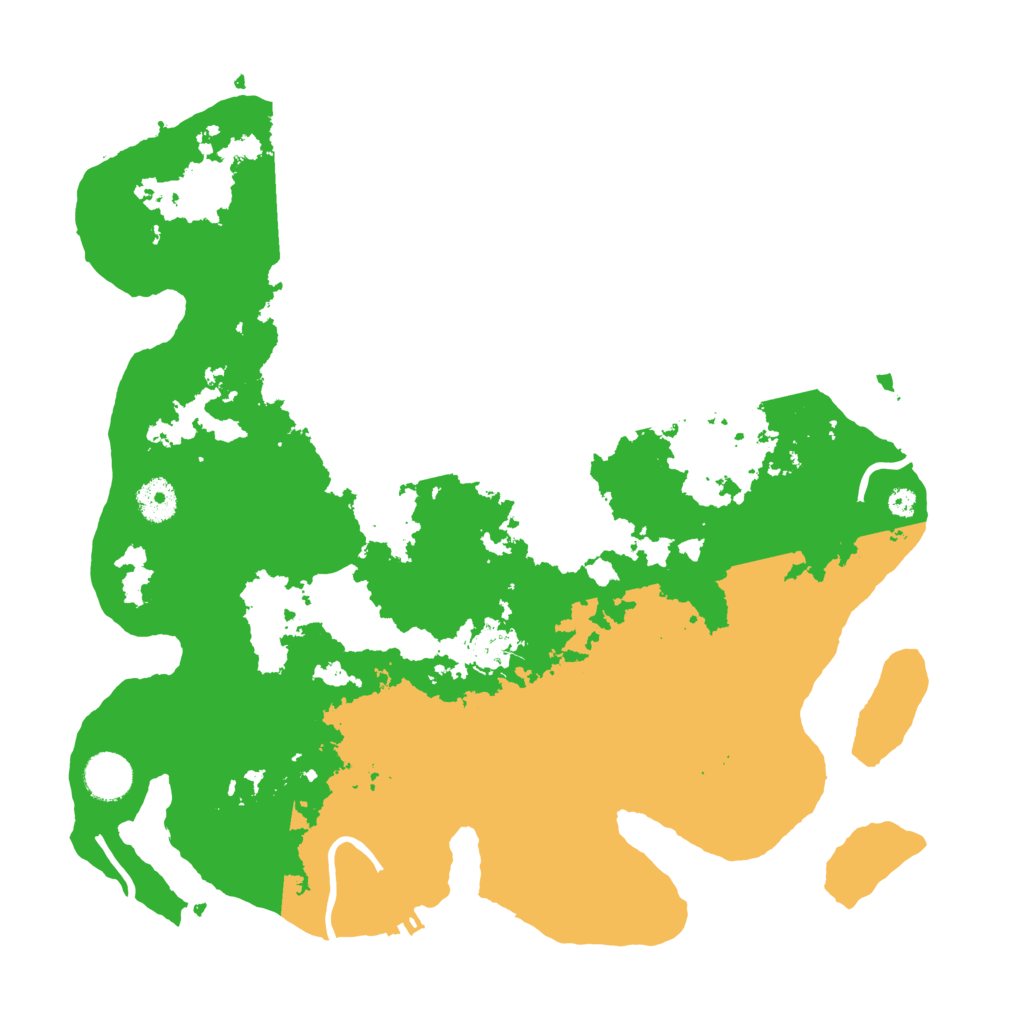 Biome Rust Map: Procedural Map, Size: 3750, Seed: 701626072