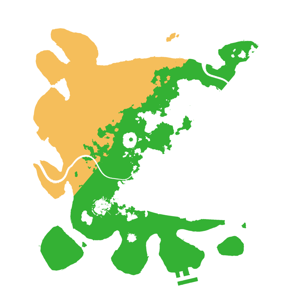 Biome Rust Map: Procedural Map, Size: 3000, Seed: 29794