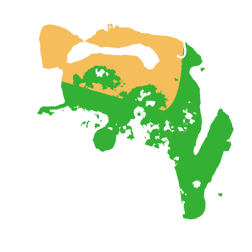 Biome Rust Map: Procedural Map, Size: 3000, Seed: 1590818669