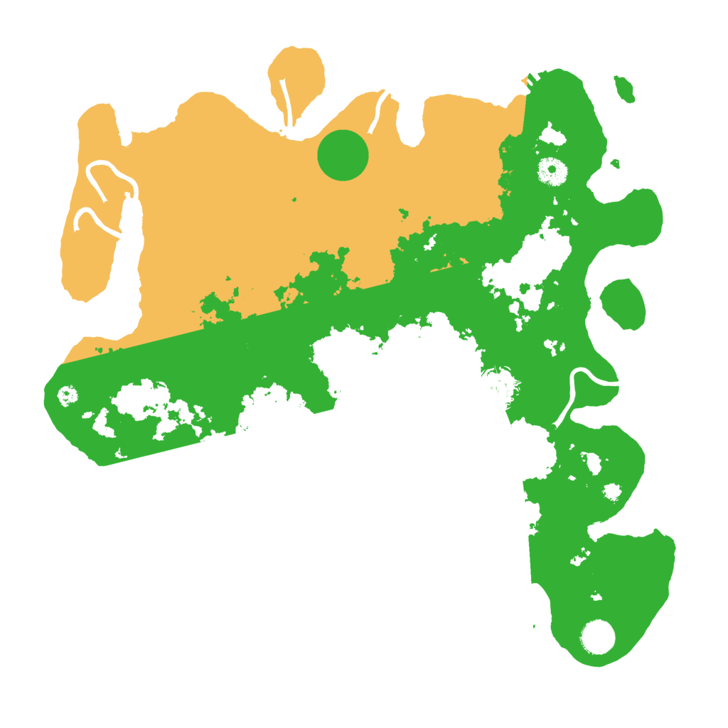 Biome Rust Map: Procedural Map, Size: 3750, Seed: 94293311