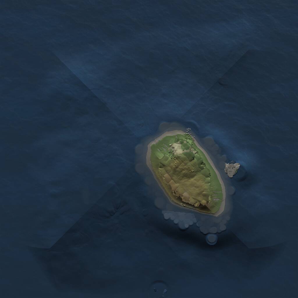 Rust Map: Procedural Map, Size: 1000, Seed: 428019116, 1 Monuments