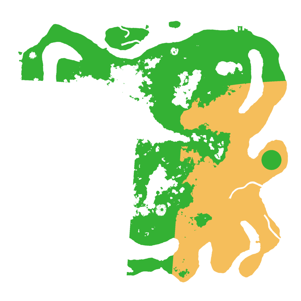 Biome Rust Map: Procedural Map, Size: 4000, Seed: 1396796866