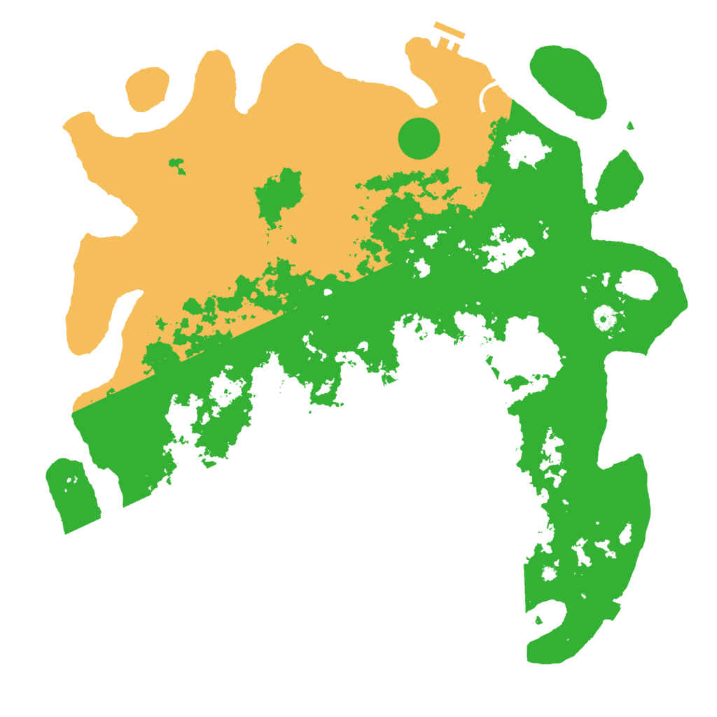 Biome Rust Map: Procedural Map, Size: 4520, Seed: 181470166