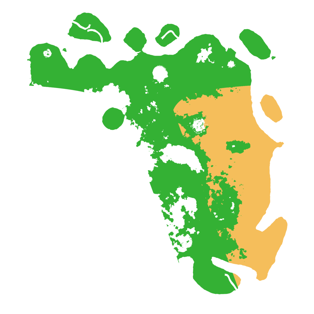 Biome Rust Map: Procedural Map, Size: 4000, Seed: 25412423