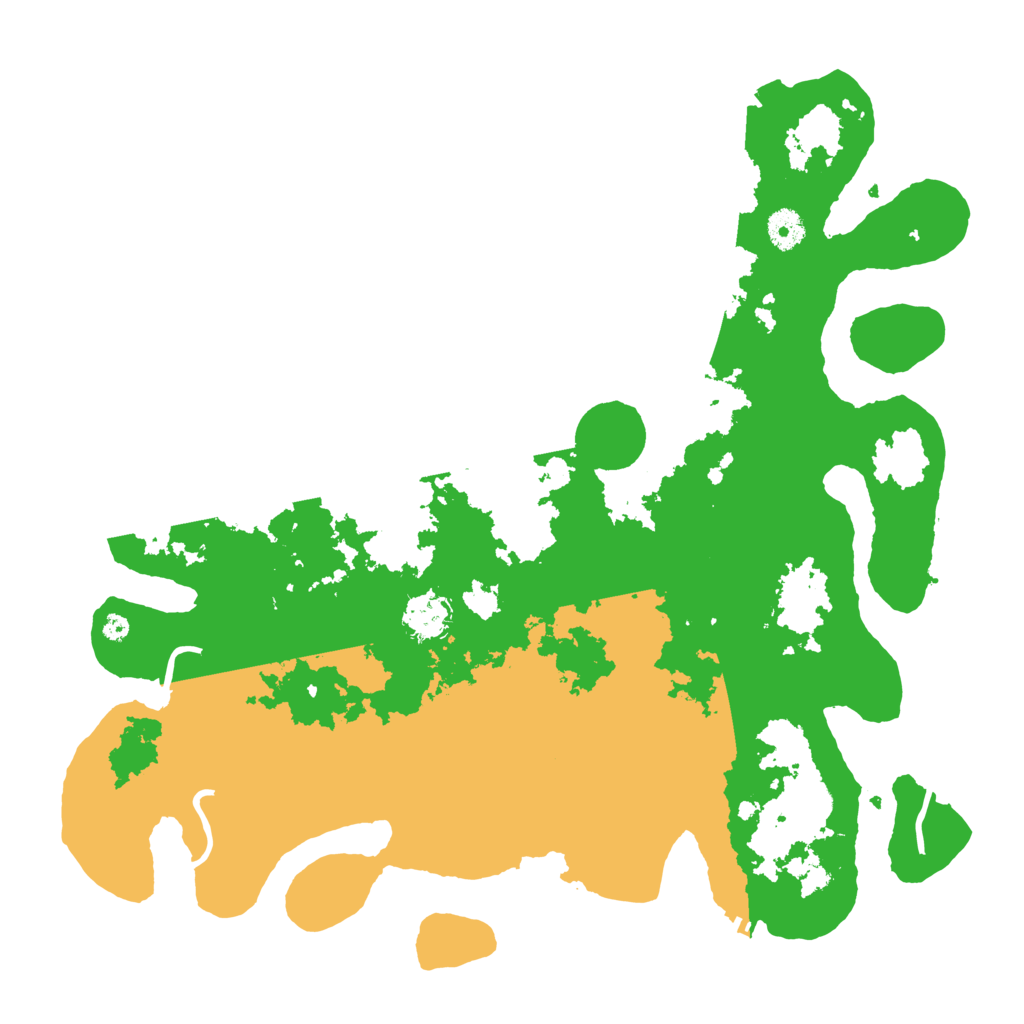 Biome Rust Map: Procedural Map, Size: 4000, Seed: 1885163235