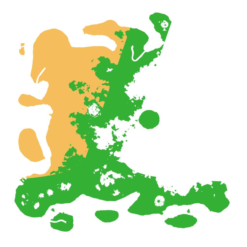 Biome Rust Map: Procedural Map, Size: 3500, Seed: 985778052