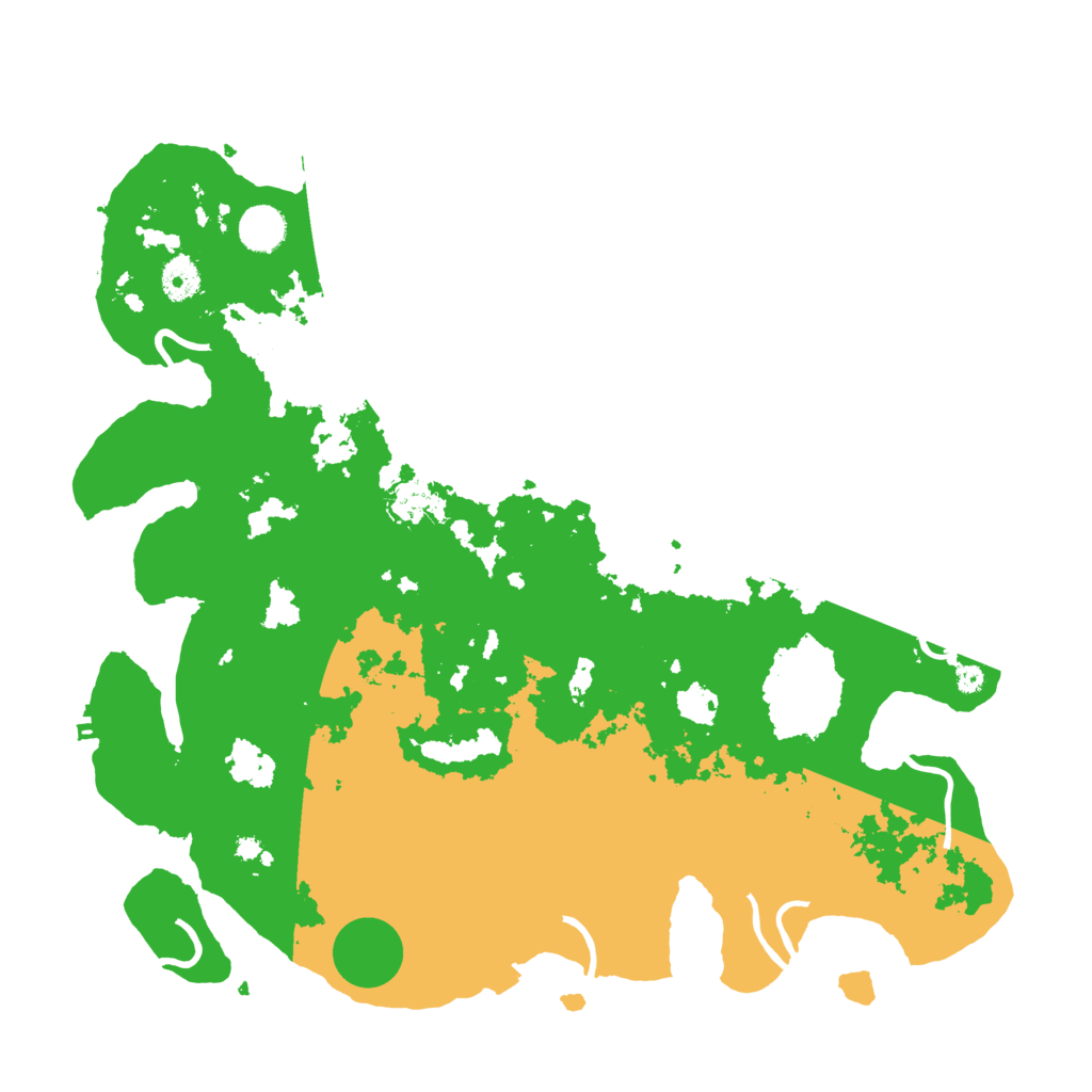 Biome Rust Map: Procedural Map, Size: 4100, Seed: 3278212