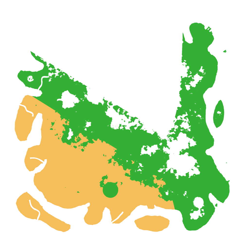 Biome Rust Map: Procedural Map, Size: 4250, Seed: 1628068541