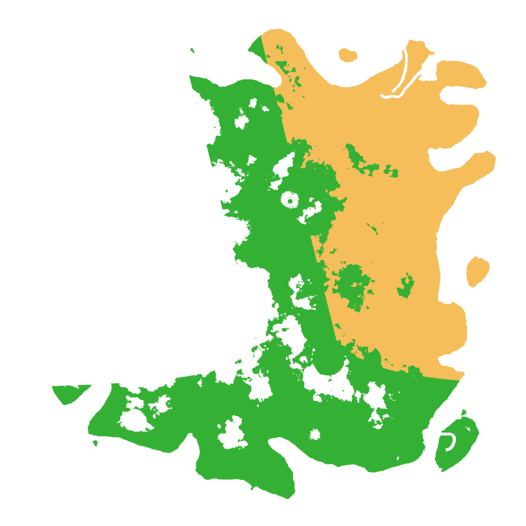 Biome Rust Map: Procedural Map, Size: 4500, Seed: 496935544