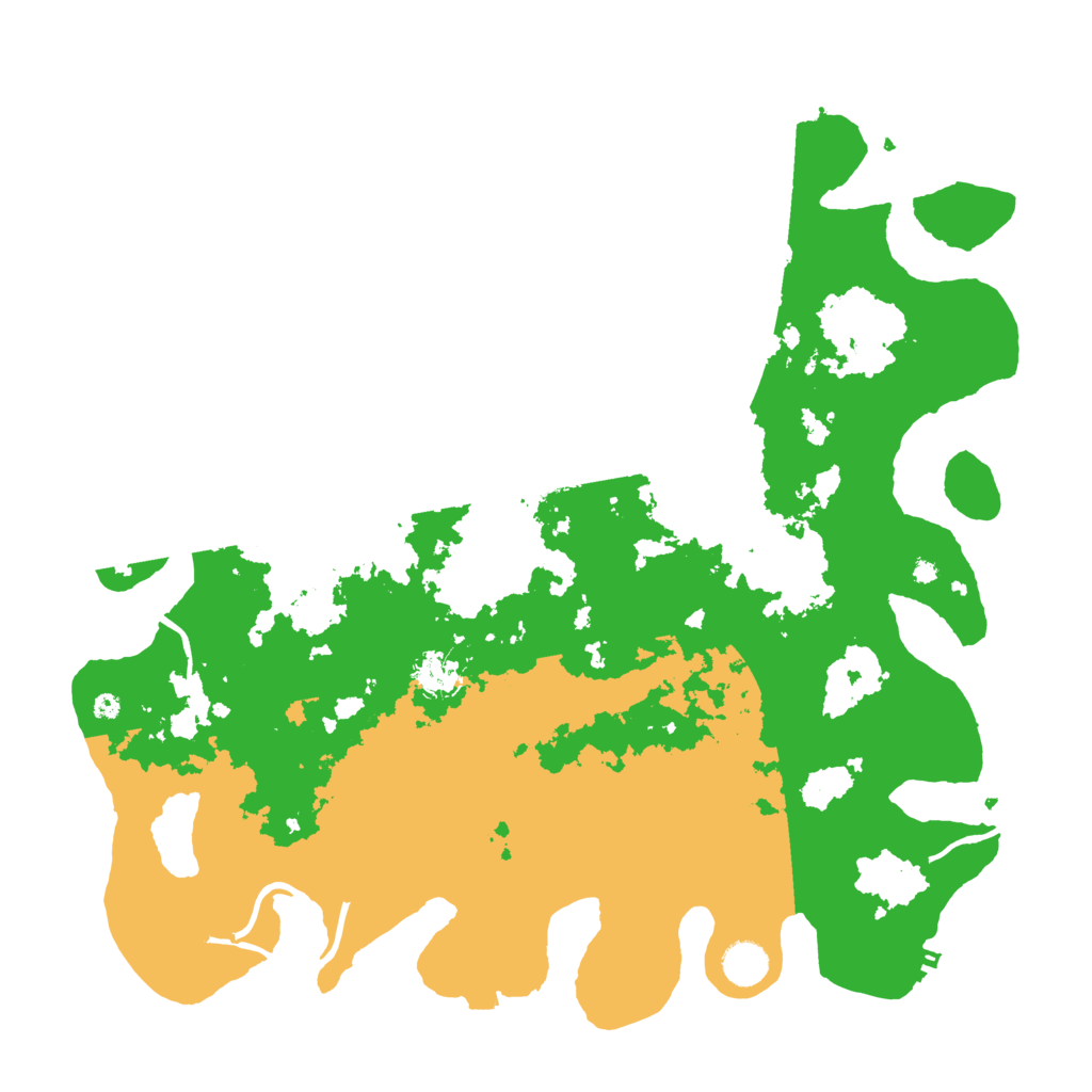 Biome Rust Map: Procedural Map, Size: 4250, Seed: 16598