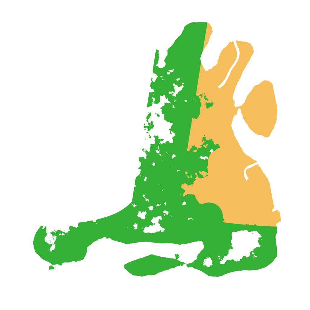 Biome Rust Map: Procedural Map, Size: 3000, Seed: 1272098136