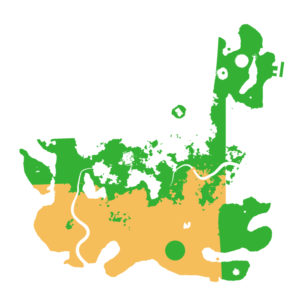 Biome Rust Map: Procedural Map, Size: 4000, Seed: 4333