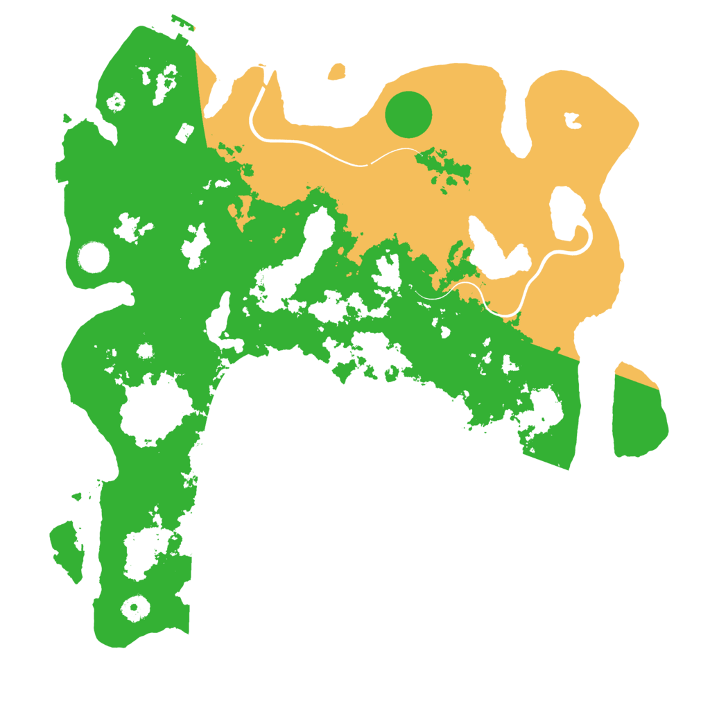 Biome Rust Map: Procedural Map, Size: 4000, Seed: 69490251