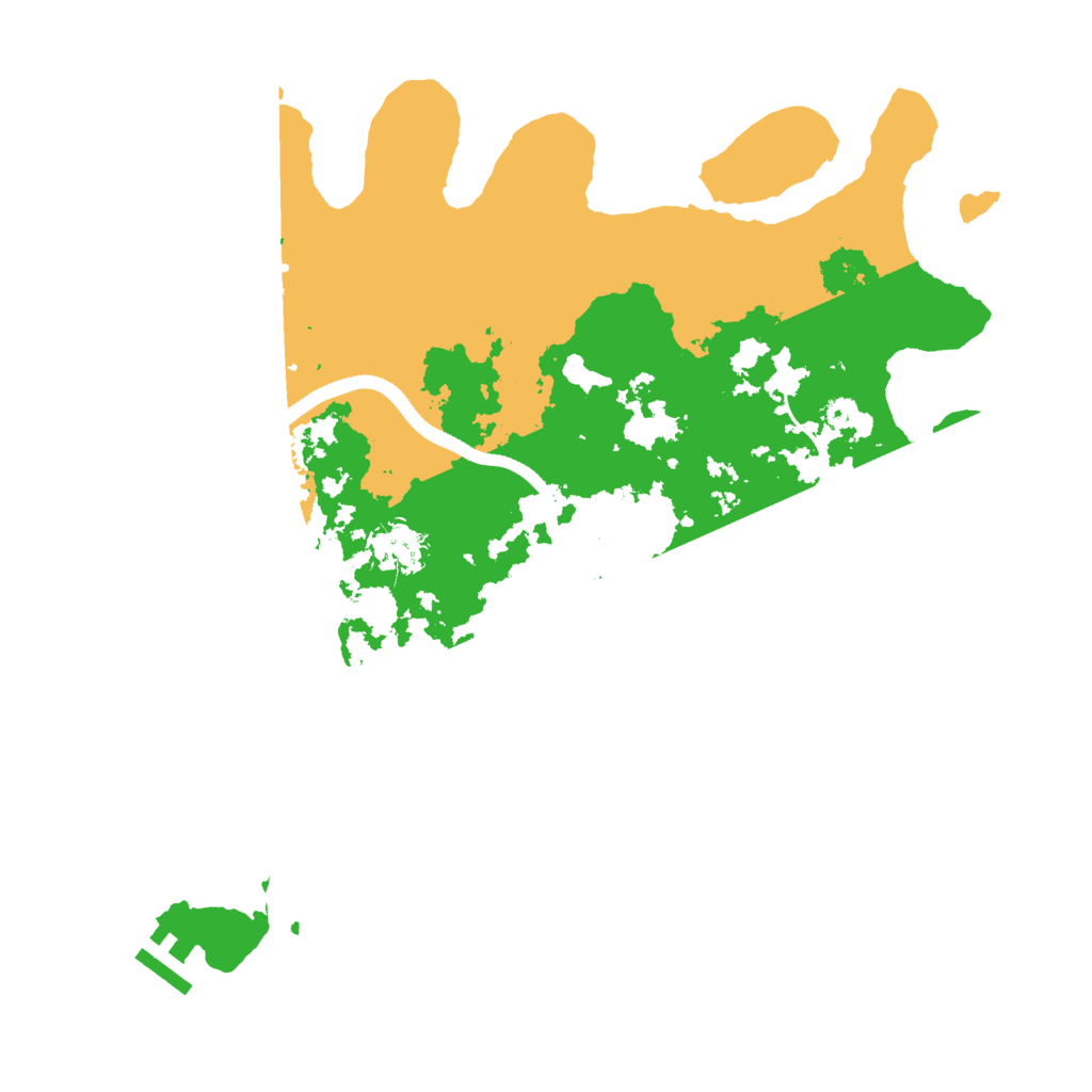 Biome Rust Map: Procedural Map, Size: 3500, Seed: 582759469