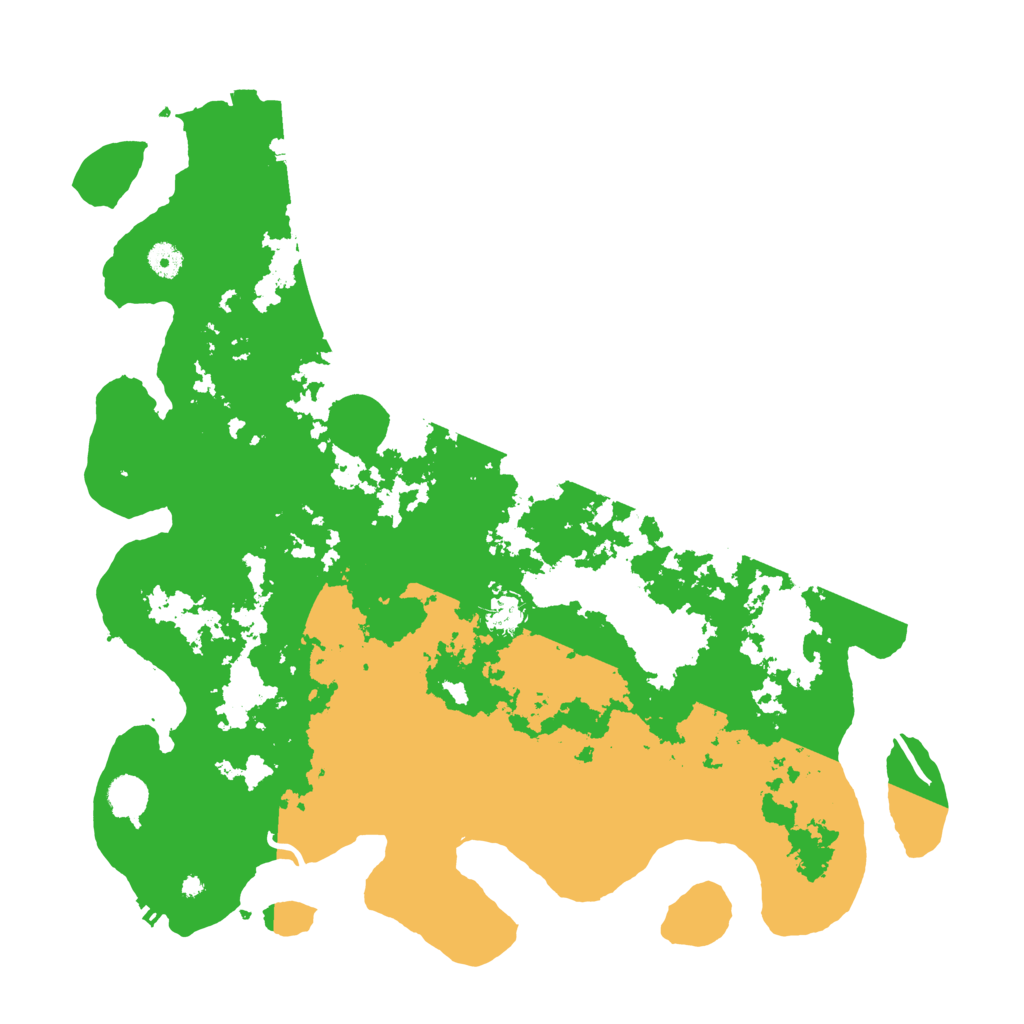 Biome Rust Map: Procedural Map, Size: 4500, Seed: 1133884826