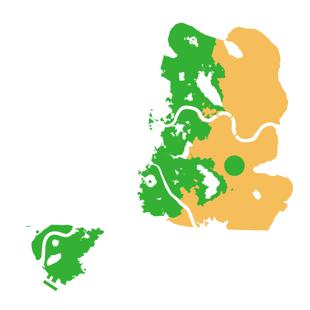 Biome Rust Map: Procedural Map, Size: 4000, Seed: 65679934