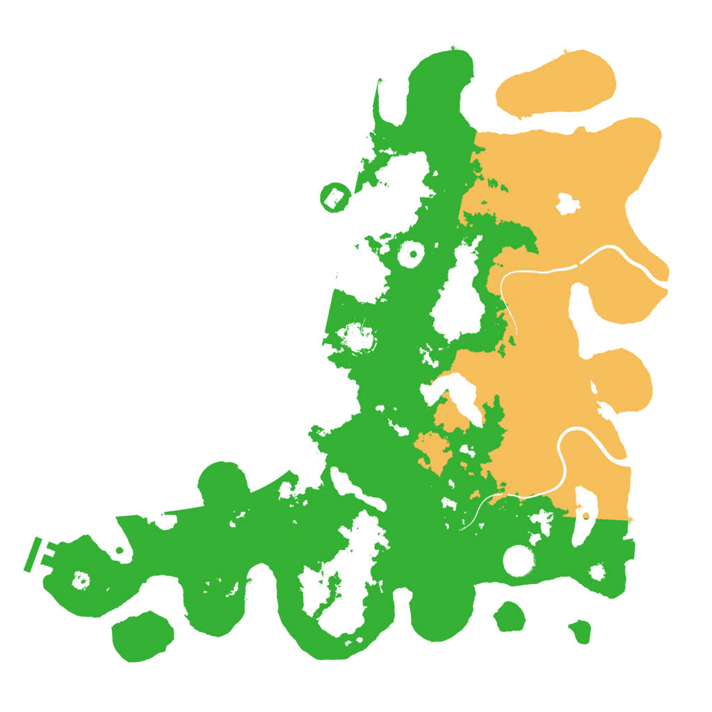 Biome Rust Map: Procedural Map, Size: 4000, Seed: 1606453038