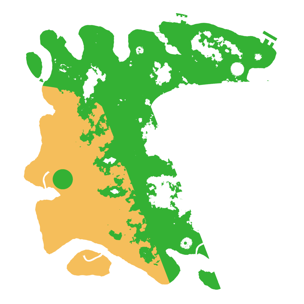 Biome Rust Map: Procedural Map, Size: 4000, Seed: 353590546