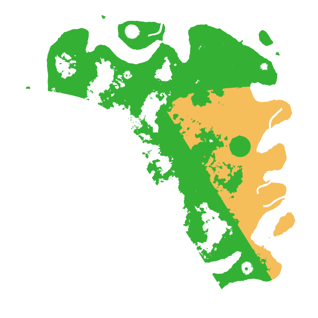 Biome Rust Map: Procedural Map, Size: 4000, Seed: 1325019674