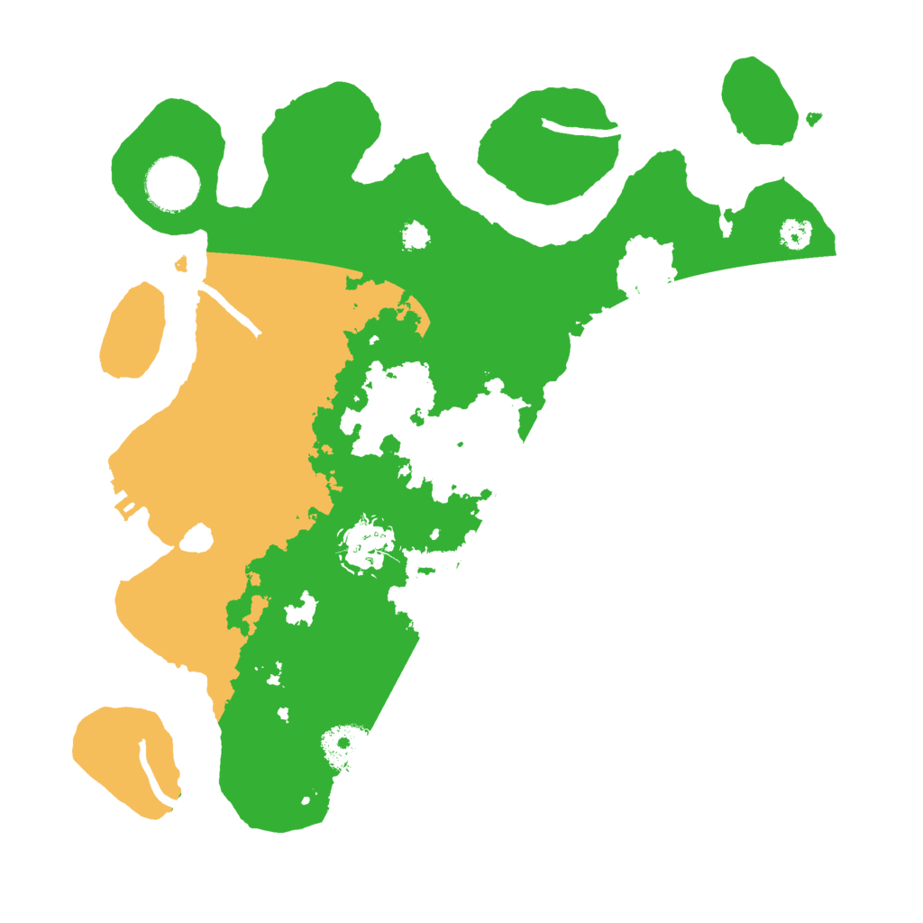 Biome Rust Map: Procedural Map, Size: 3000, Seed: 598564287