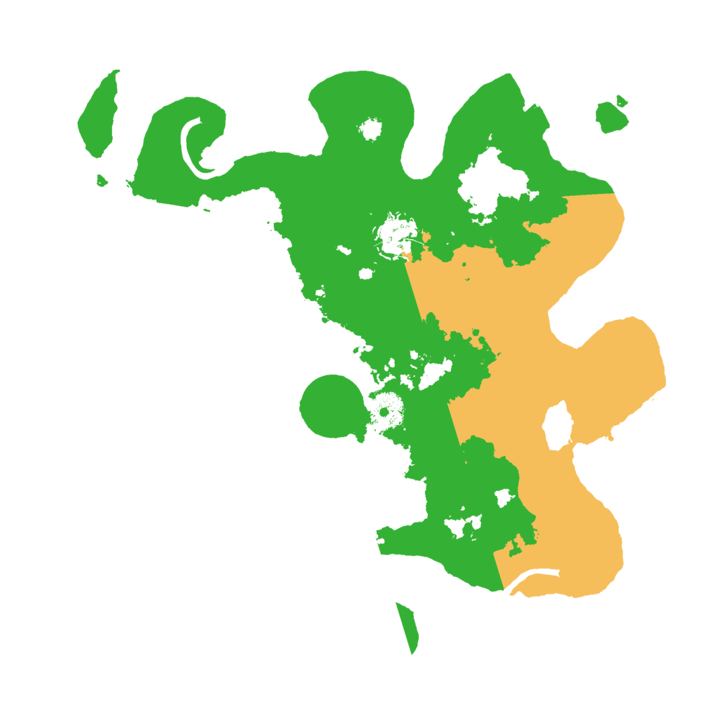 Biome Rust Map: Procedural Map, Size: 3000, Seed: 4426