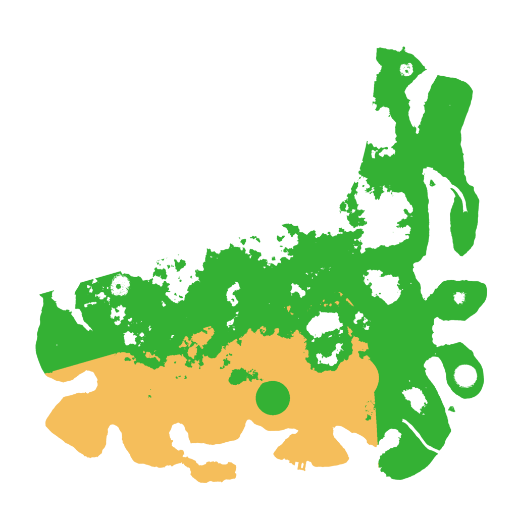 Biome Rust Map: Procedural Map, Size: 4000, Seed: 484940
