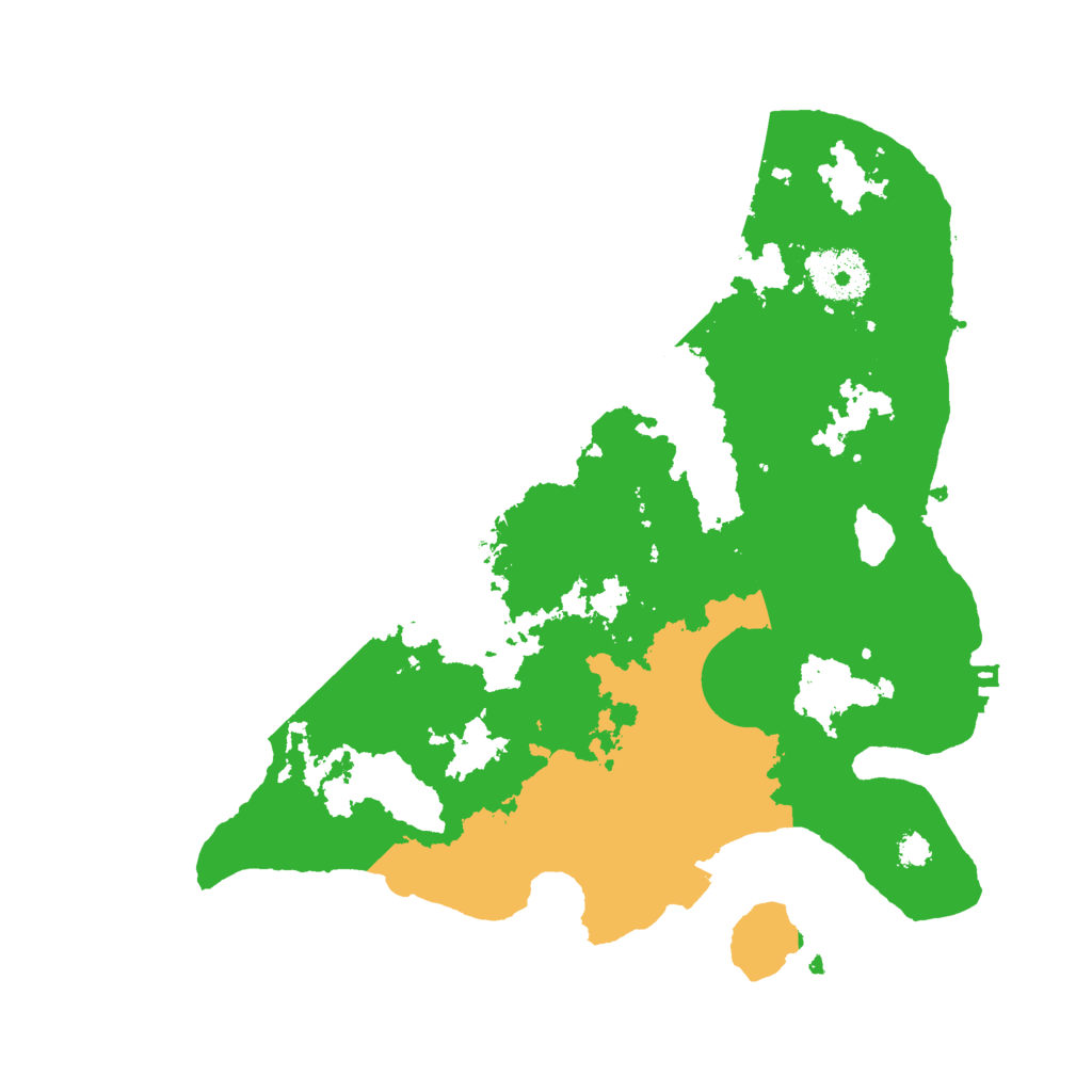 Biome Rust Map: Procedural Map, Size: 3000, Seed: 346874