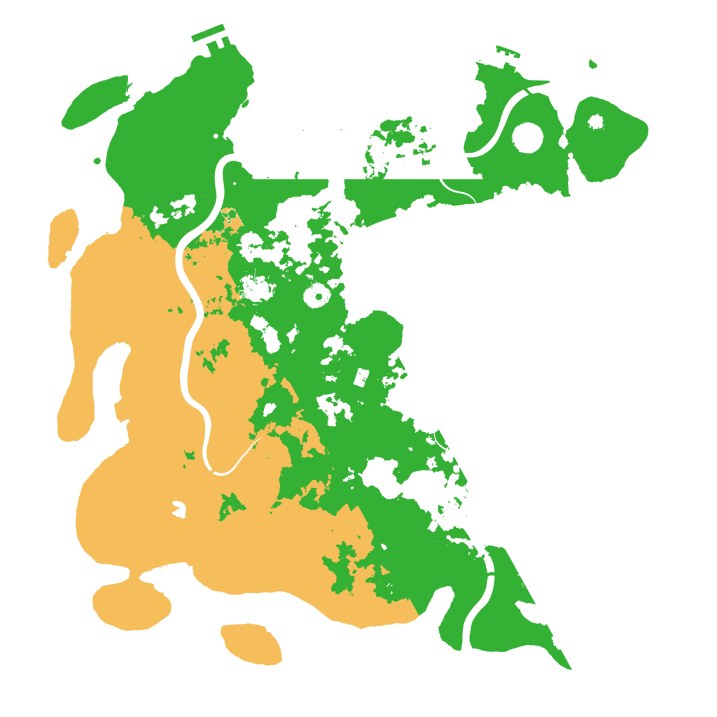 Biome Rust Map: Procedural Map, Size: 4250, Seed: 146986800