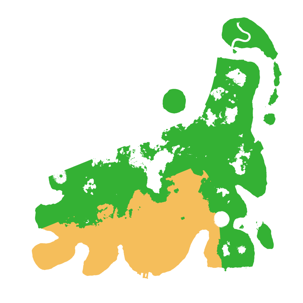 Biome Rust Map: Procedural Map, Size: 3500, Seed: 1903552807