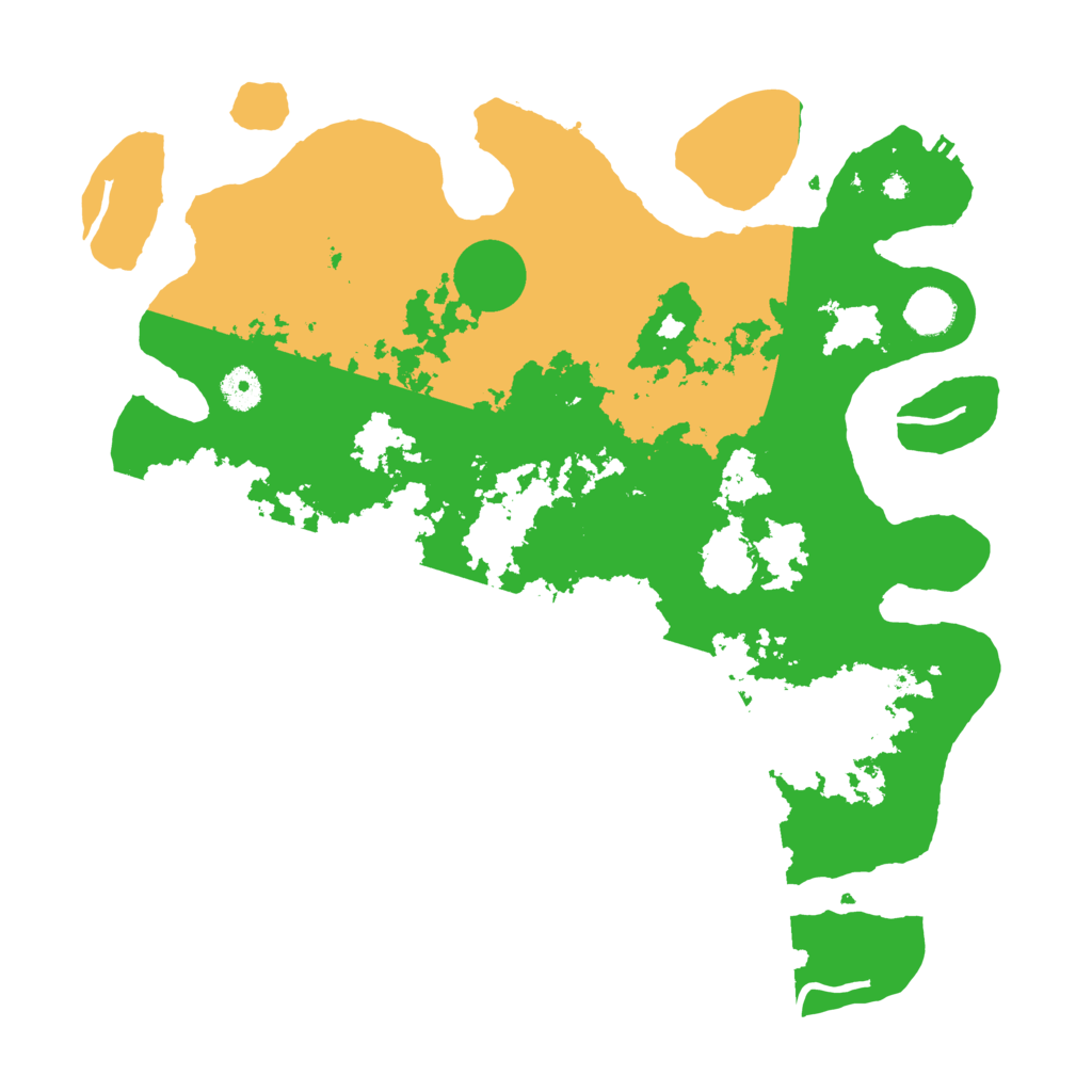 Biome Rust Map: Procedural Map, Size: 4000, Seed: 20230511