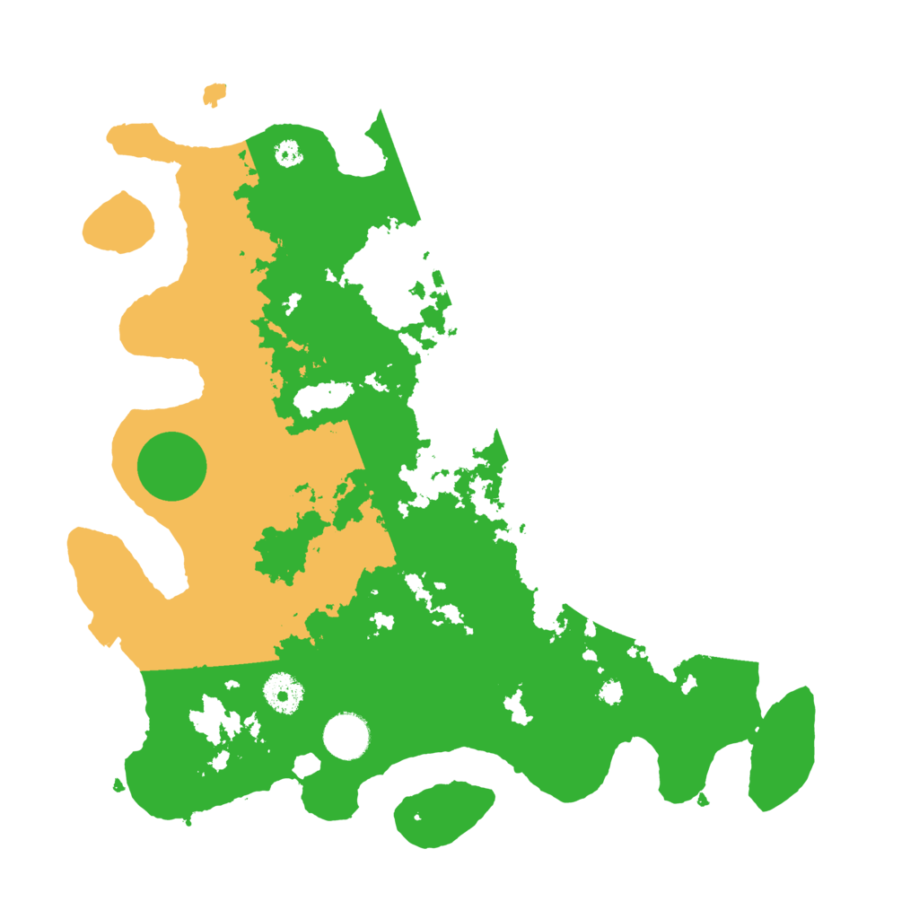 Biome Rust Map: Procedural Map, Size: 3500, Seed: 2128546435