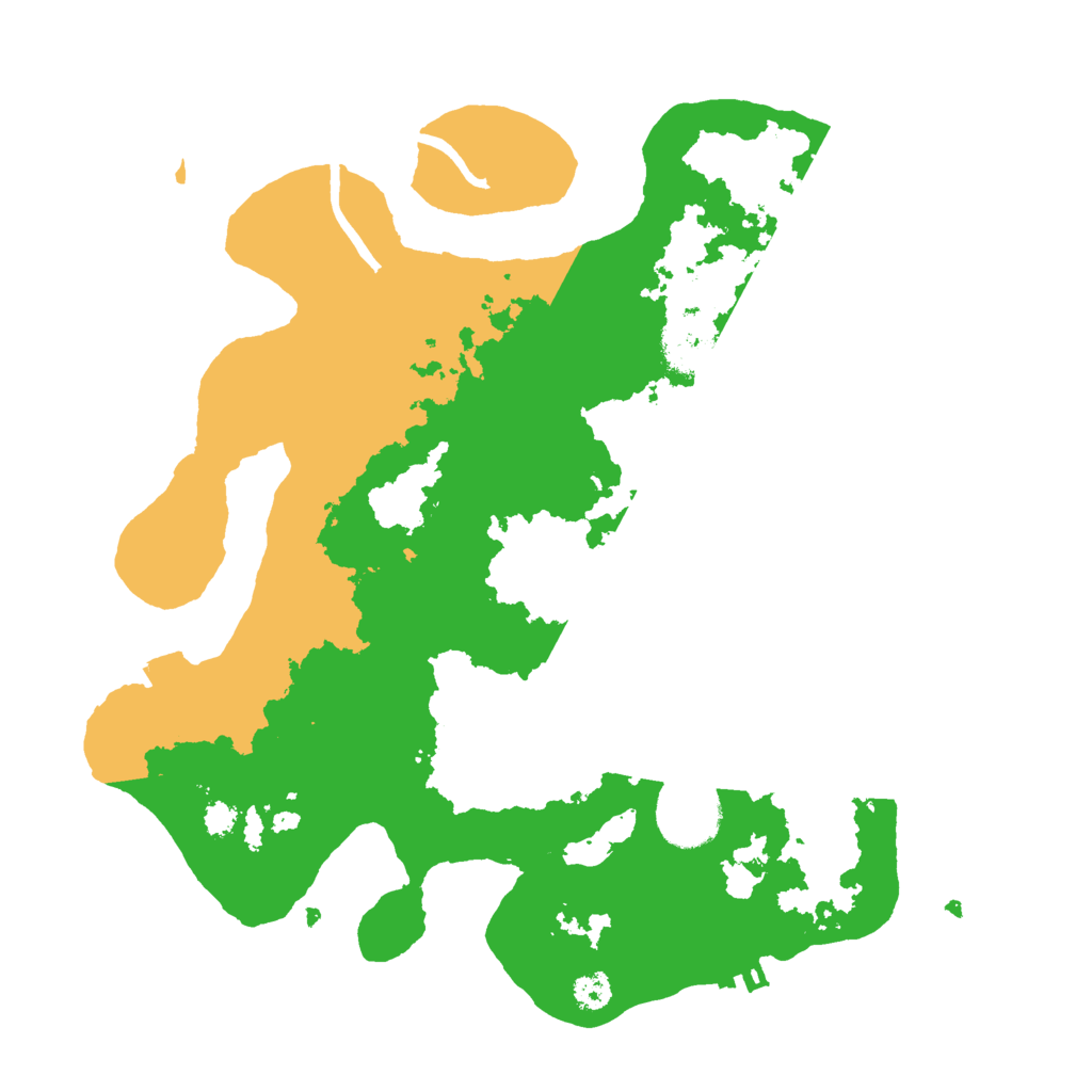 Biome Rust Map: Procedural Map, Size: 3000, Seed: 1420655652