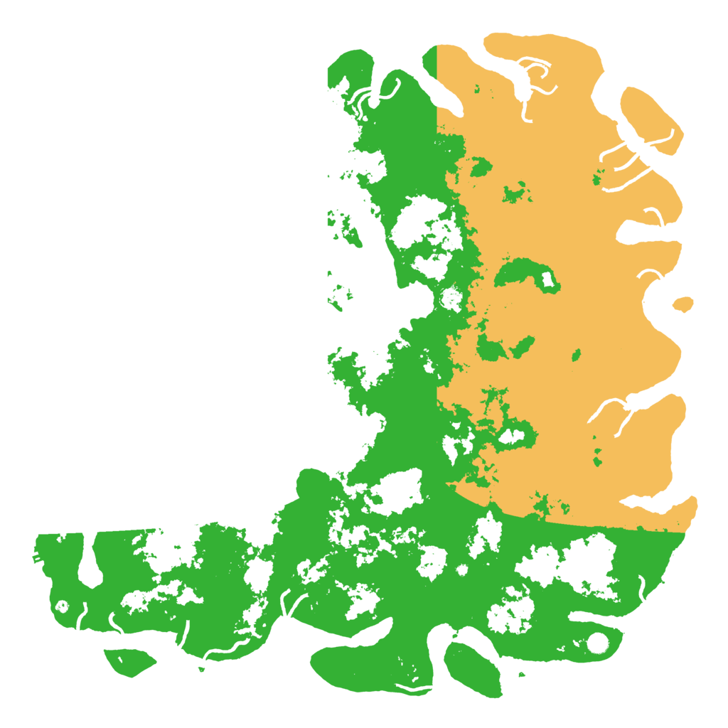 Biome Rust Map: Procedural Map, Size: 6000, Seed: 697741910
