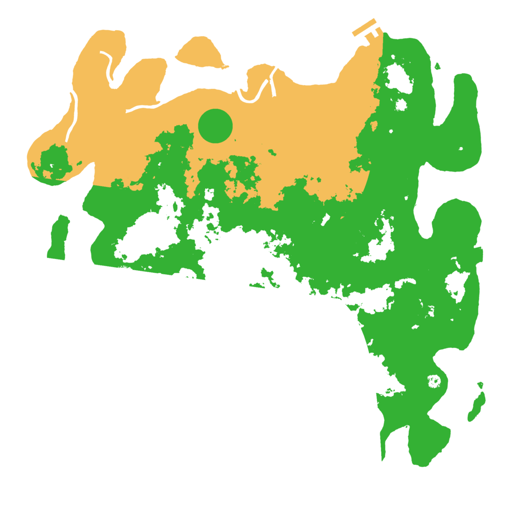 Biome Rust Map: Procedural Map, Size: 4000, Seed: 962557367