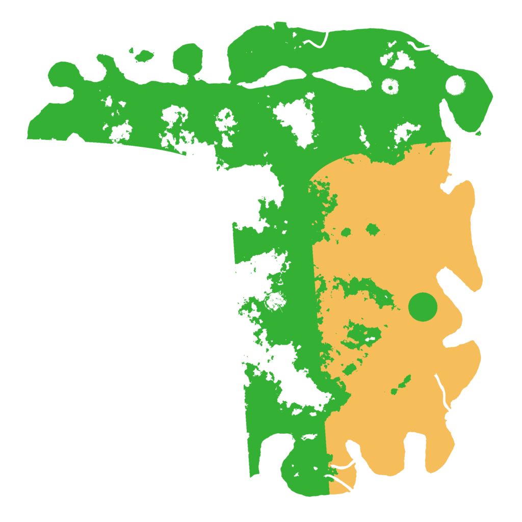 Biome Rust Map: Procedural Map, Size: 4750, Seed: 100