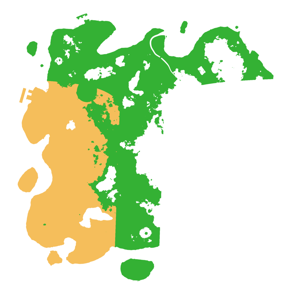 Biome Rust Map: Procedural Map, Size: 4000, Seed: 4271063