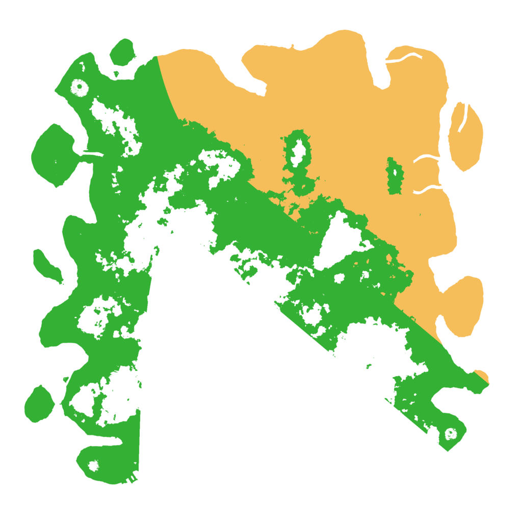 Biome Rust Map: Procedural Map, Size: 4500, Seed: 1372284061