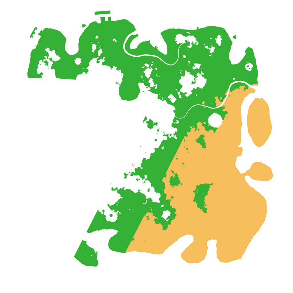 Biome Rust Map: Procedural Map, Size: 3750, Seed: 606478243
