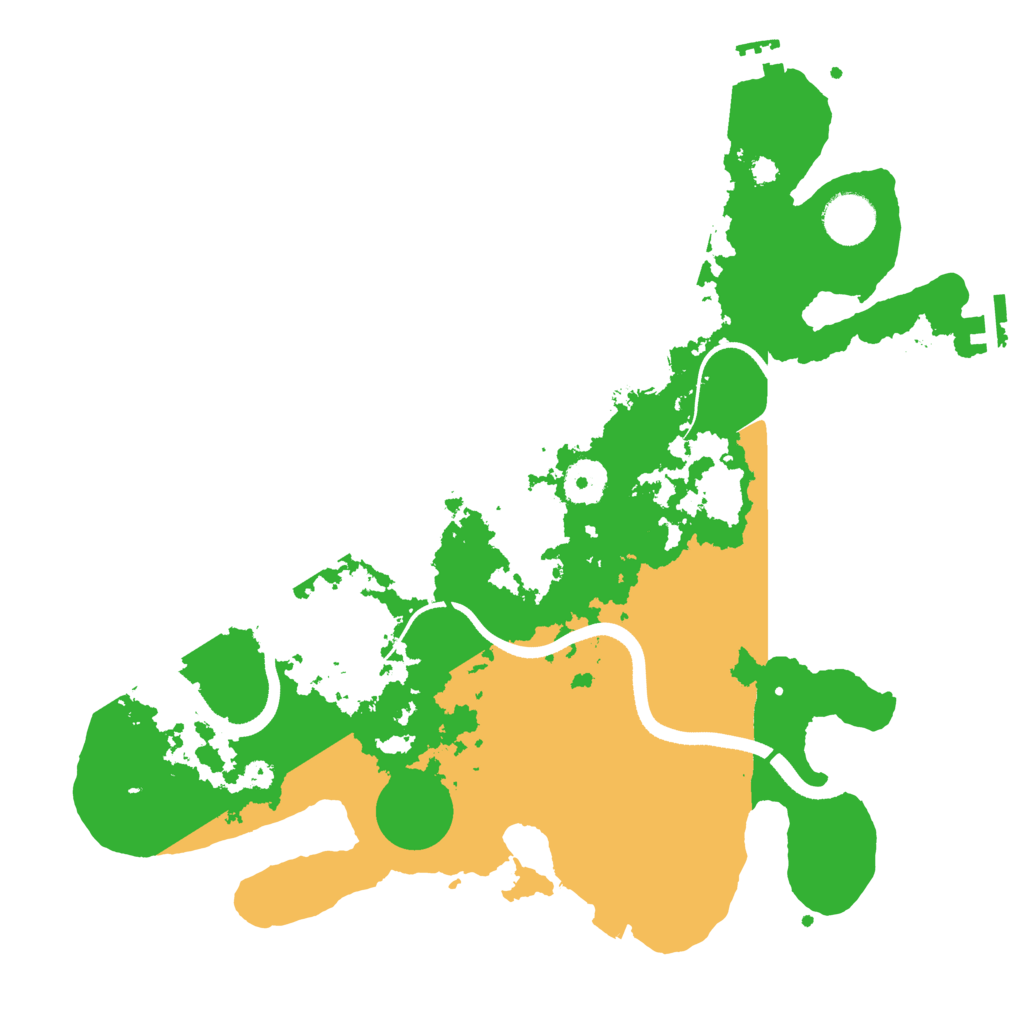 Biome Rust Map: Procedural Map, Size: 3500, Seed: 1959467385