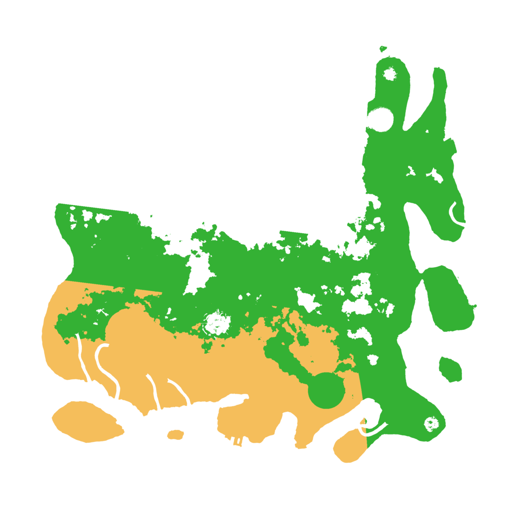 Biome Rust Map: Procedural Map, Size: 3650, Seed: 67858788