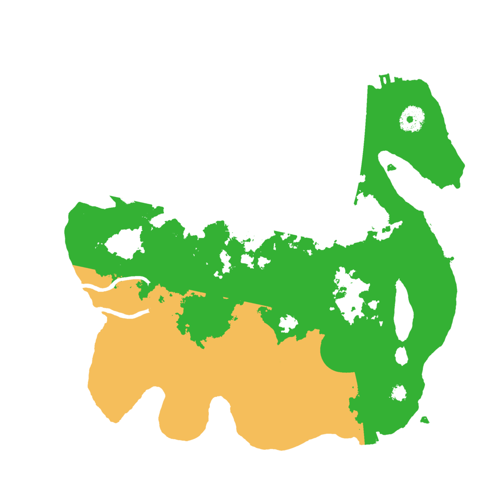 Biome Rust Map: Procedural Map, Size: 3000, Seed: 3768