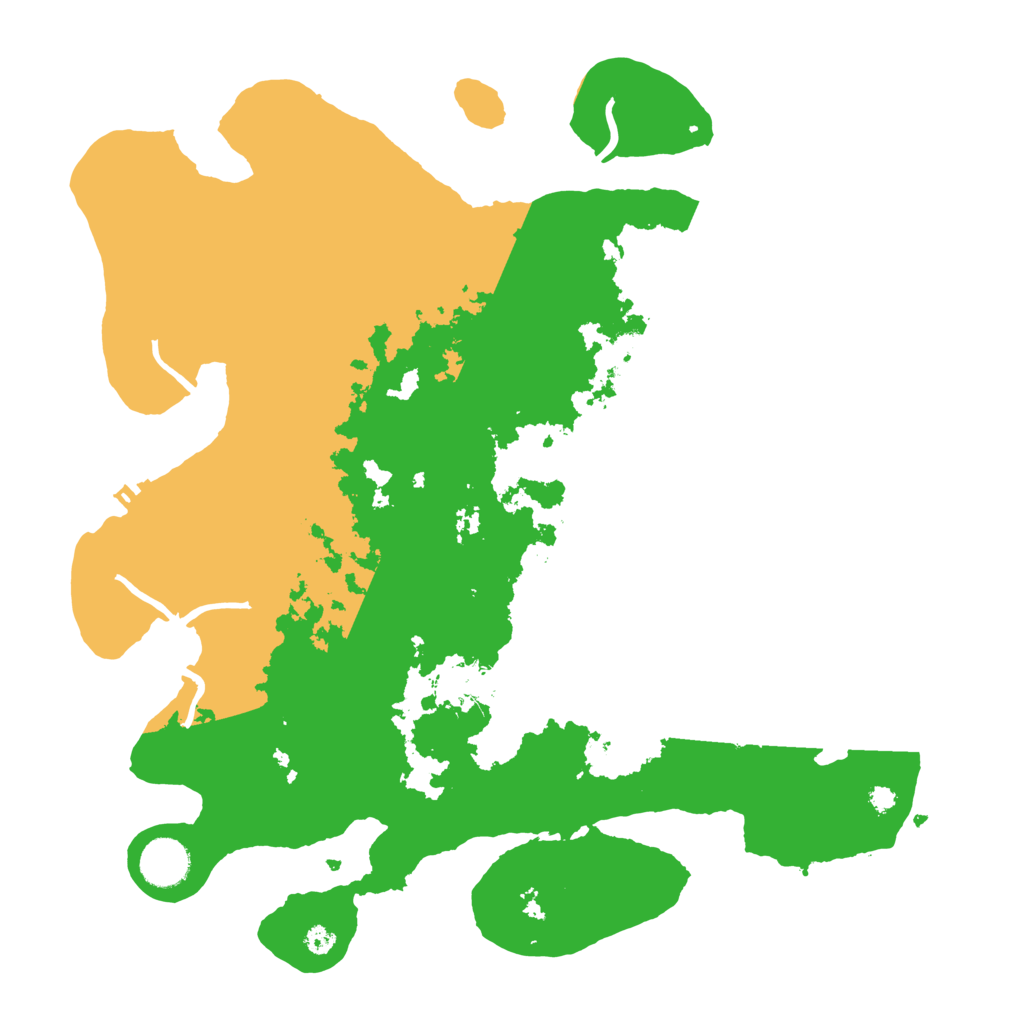 Biome Rust Map: Procedural Map, Size: 3650, Seed: 2015040370