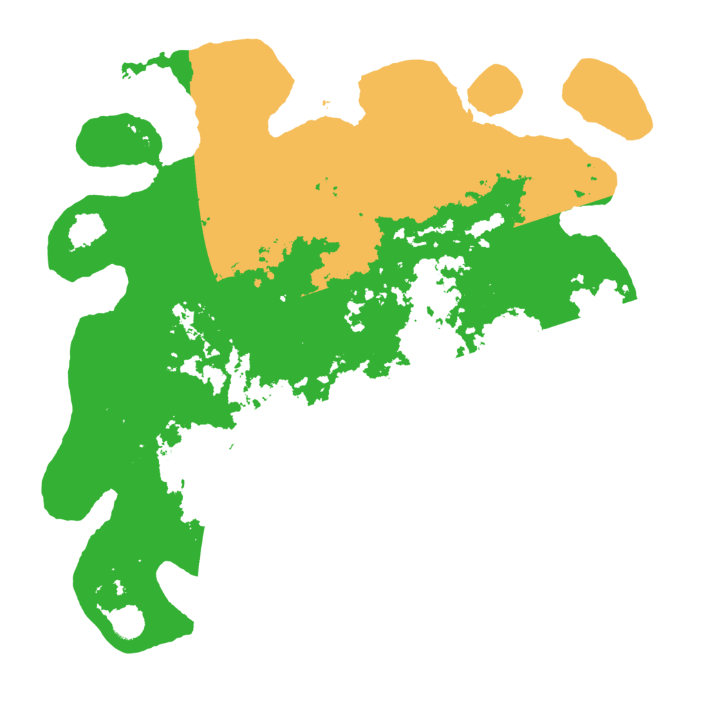 Biome Rust Map: Barren, Size: 4000, Seed: 1447547283