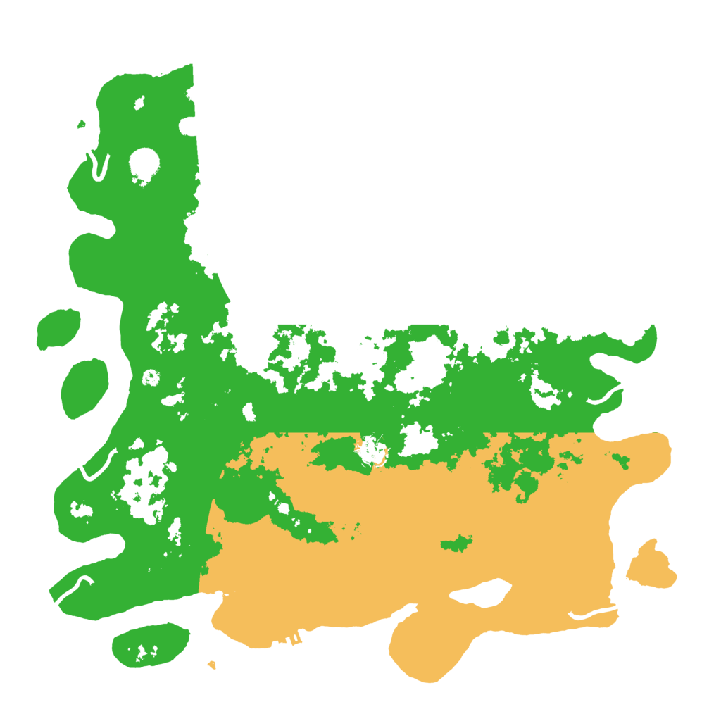 Biome Rust Map: Procedural Map, Size: 4250, Seed: 776415136