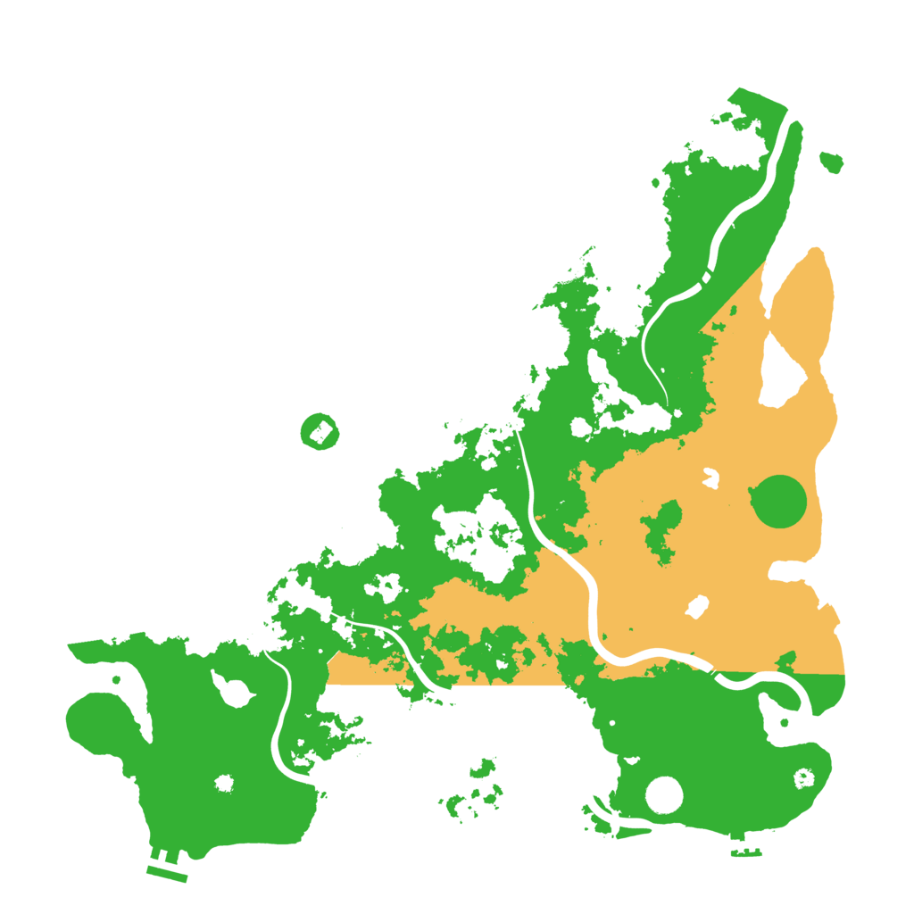 Biome Rust Map: Procedural Map, Size: 4500, Seed: 11052023