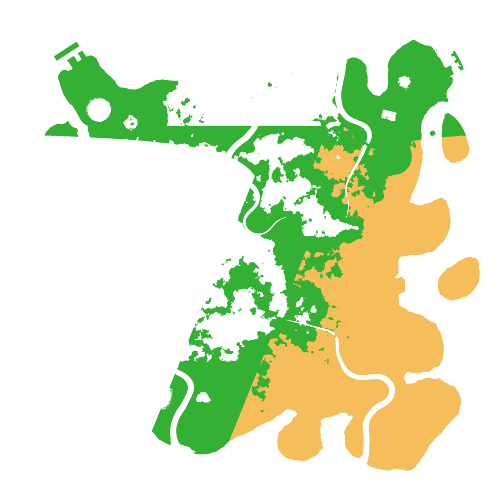 Biome Rust Map: Procedural Map, Size: 3750, Seed: 1756884500